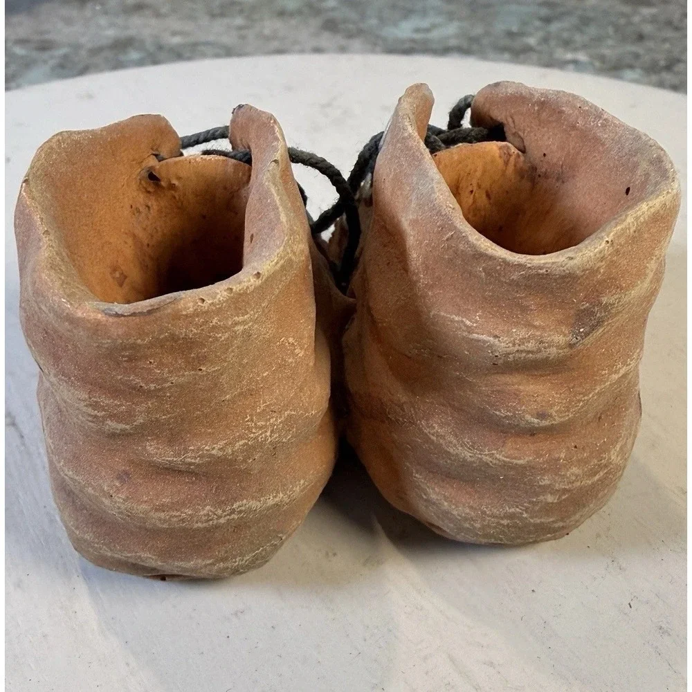 Keypoint Resin Moccasins Baby Shoes brown Ties 3.5